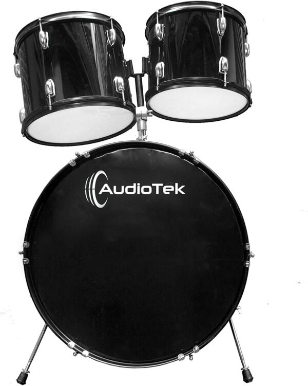 Pro System Audiotek Bateria Acustica Musical Musica Profesional 5 Piezas