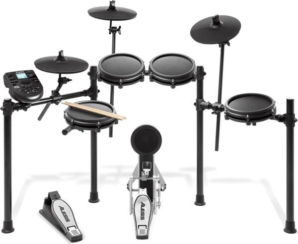 Alesis Nitro Mesh Kit - Batería Eléctrica con 8 piezas de malla