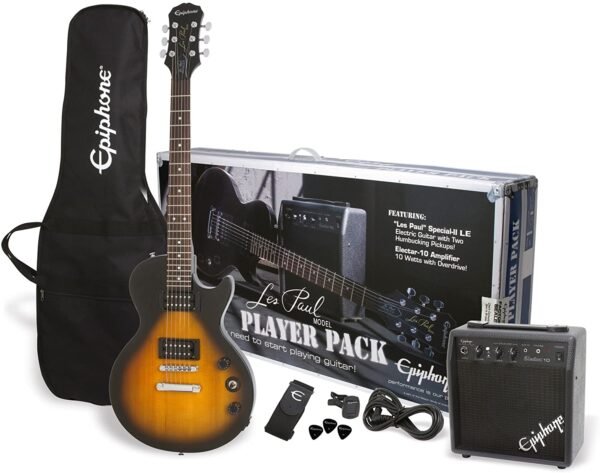 Epiphone PPEG-EGL1VSCH1 Paquete Guitarra Eléctrica