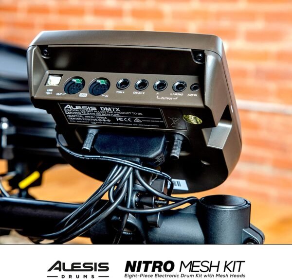 Alesis Nitro Mesh Kit - Batería Eléctrica con 8 piezas de malla